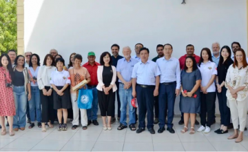 China Agricultural Machinery Industry Association went to Br